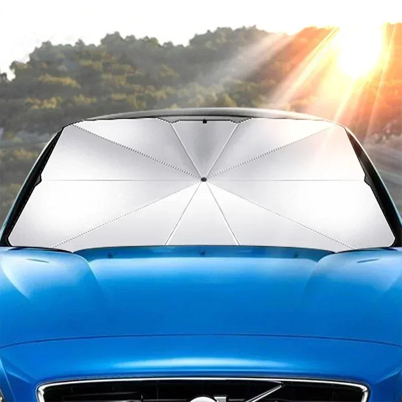 Portable Car Sunshade Inside F - đánh giá và giá Windshield Sun Shade